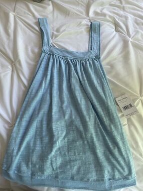 Free People Cool Blue Tank Top Size Small